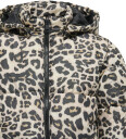 kids ONLY Silver Mink Leo Kogdalia Puffer Aop Jakke Cs Otw 158