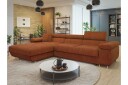 Gabina Sofa med Divan 3 seter   Oransje