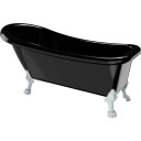 Bathlife Ideal Sort med Føtter 401409856