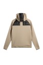 J.Lindeberg Heyden Quilt Hybrid Hood Golfjakke herre Brindle X Large