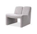 Macintosh lenestol bouclé grey
