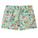  Barneshorts med snor lysekaki 116