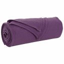 vidaXL Kastepledd 24 pcs Lilla 200 x 150 cm Fleece