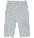 En Fant Pants Muslin Stripe Grey 92