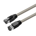 MicroConnect koblingskabel - 25 cm - grå