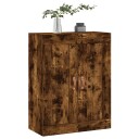  Veggskap røkt eik 69,5x34x90 cm konstruert tre 8720845950101