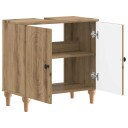 vidaXL Baderomsvaskeskap ALKMAAR Artisan eik 59,5 x 31,5 x 59 cm