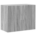  Veggskap grå sonoma 80x42,5x64 cm konstruert tre 8721102650383