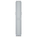 vidaXL Uttrekkbar sidemarkise 140x1000 cm svart