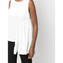 Comme des Garçons Dame Topper Hvit S,