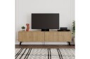 Dune TV-benk 180x29,6 cm Brun - Hanah Home