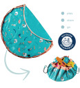 play&go  Lekematte Outdoor 2-i-1 Play turkis ⌀ 140 cm