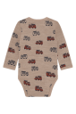 Hust & Claire Baloo Firetruck ull/bambus body - biscuit