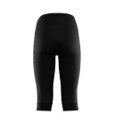 Aclima WarmWool 3/4 Zip Longs W's Jet Black (#0F0F0F) Dame S