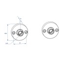 Trio Perfekta Blandebrakett 8265227 2-Pakk, 60 Cc