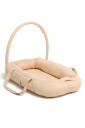 Alice &  Fox ALBA Babynest med Håndtak Beige Muslin