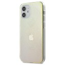 Veske Guess Guhcp12s3d4girbl Iphone 12 Mini 5,4 Tommer Rainbow/Opal Hard Case 4G 3D-Mønstersamling