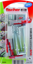 Fischer Duopower 8x40 Universalplugg med Vinkelkrok A4
