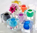 Jonathan Adler Bel Air Mini Scoop vase emerald