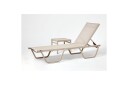 Solstol- og Sidebordsett (2 deler) Azoula Beige