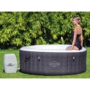 Lay-Z-Spa Havana Black 180x66cm Oppblåsbart Bestway Lay Z Spa Boblebad