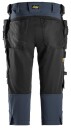 Snickers Workwear 6178 Piratbukse Marin Svart Marine Svart