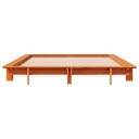  Sengeramme uten madrass voksbrun 140x190 cm heltre furu 8721102851483