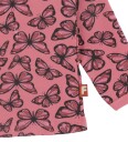 DYR Cph Genser   Dyrroar   Soft Cherry Flagring   DYR   7 år (122)   Genser Rosa Svart