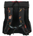 LEGO® Ninjago Skolesekk Sett Easy Light Kai Svart LEGO® Tasker OneSize Skolesekk Rød