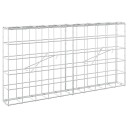 vidaXL Gabion med 5 mm tråd og 10x10 cm mesh 100x10x50 cm