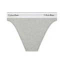 Calvin Klein High Leg Tanga - Grey - M