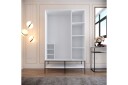 Elesham Garderobe 50x126 - Hvit