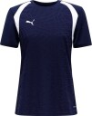 PUMA Trenings T skjorte Teamfinal26   PUMA Navy/PUMA White Kvinner størrelse X Large