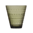 Iittala Kastehelmi Glass 30 cl 2-stk Mosegrønn