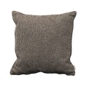 Cane line Rise pyntepute 50x50 Dark brown Rise