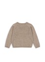 Konges Sløjd Light Brown Mattou Strikk Cardigan 18 mdr