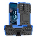 Anti-Slip Nokia G100 Hybrid-deksel med Stativ Blå / Svart