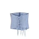 Elisabetta Franchi Dame Topper Blå L,