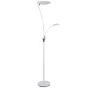 Nora gulvlampe m/lesearm 25+5W 180 cm 3000 Kelvin - Dimbar - Hvit