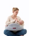 Momcozy Momcozy  Exclusive Memory Foam Nursing Pillow Grey   Grey   ONE SIZE