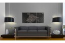 Bilde Map Of Spain On The Blackboard Triptich 60x30 Artgeist sp. z o. o.