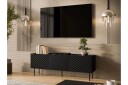 Munkedal TV-benk 166 cm - Svart