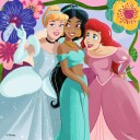 Puslespill 3x49 Disney Princess Ravensburger