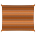 vidaXL Solskygge seil Oransje og Brunt 4 x 5 m 100% polyester Oxford