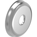 Uponor wall cap plated 27x75x15mm