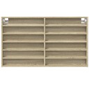  Hyller sonoma eik 100x8,5x58 cm konstruert tre