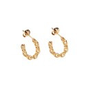Pico Gry Petit Øredobber 24 kt. Brass Goldplated Q01006-FG