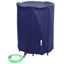  Vanntank med kran sammenleggbar 500 L PVC