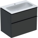 Geberit iCon møbelpakke 75x48 cm matt grå