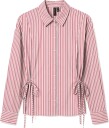 Vero Moda Vmasta Ls Tie Shirt Wvn Ret   Pink   S